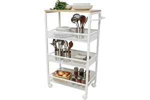 Relaxdays nischvagn, HxBxD: 77x22x45 cm, natur
