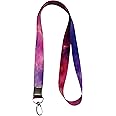 AccuPrints Universe Galaxy Space Themed Lanyard for ID Card or Identity Card for id Card Holder Badge for Office PVC yo yo retractors Cards Retractor lanyards Keys Unisex. [ Pack of 1]