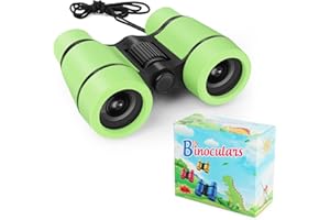 LWMTT Fernglas für Kinder,Teleskop,Stoßfestes Kompaktes 4X30 Outdoor-Spielzeug, Kleine Geschenke Für Kinder, Ideal für Sport, Spielen im Freien und Vogelbeobachtung (Grün)