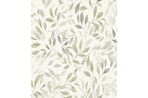 myforHD Papel Pintado Autoadhesivo Flores 44cmX300cm Papel de Pared Papel Adhesivo para Muebles Removible Impermeable Retro Vinilo PVC Pegatina Decorativos Pared Salon Dormitorio