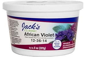JACK'S CLASSIC JR Peters J R Peters Jacks Classic 12-36-14 Special Fertilizer, 8-Ounce, African Violet