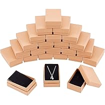 NBEADS 24 Pcs White Gift Box With PVC Window, Fold Paper Boxes Rectangle Kraft Paper Treat Boxes For Party Favor Treats Bakery And Jewelry Packaging, 3.35×4.9×0.55"(8.5×12.45×1.4cm) Finished