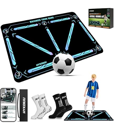 Specchio Con Luci LED Personalizzato Per Calciatore | Lampada Da Parete A Nome | Regalo Sportivo - 5