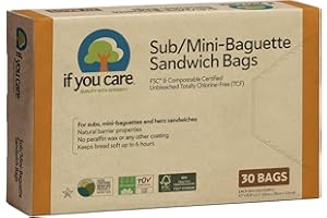 If You Care Sub/Mini Baguette Sandwich 30 bolsas