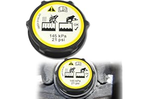 BOTUK 1PCS Radiator Expansion Water Tank Cap Constant System Pressure Durable Radiator Cap Easy Installation Coolant Tank Lid 3M5H-8100-AD for Coolant Tank for FORD