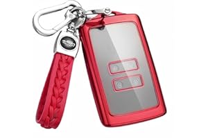 MEDZUK 【5 colores】 Compatible con Dacia Jogger Hybrid 2021-2023 2024 Funda para llave de coche con llavero accesorios estuche para llaves