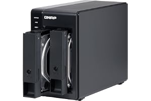 QNAP TR-002 2 Bay Desktop NAS Expansion - Optional Use as a Direct-Attached Storage Device