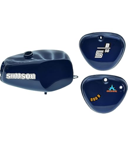 Benzintank Für Simson S51 Mit Seitendeckeln - Hochwertiger Ersatz Für Deine Schwalbe