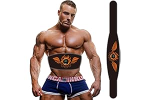 YC360 EMS Electroestimulador Muscular, Abdominales Cinturón,Masajeador Eléctrico Cinturón, Hombresy Mujeres Ejercitador del Abdomen/Brazo/Piernas/Cintura