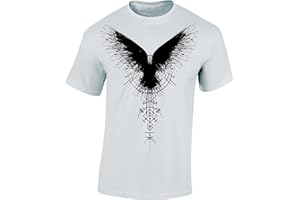 Wikinger Tshirt Herren | Schattenrabe T-Shirt | Viking Shirt Männer