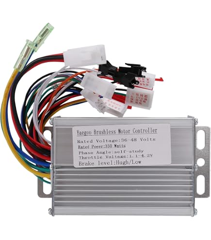 Controlador Para Bicicleta Eléctrica 36V/48V 350W Con Pantalla LCD Y Acelerador - Aleación De Aluminio