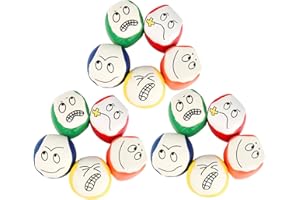 RISF Balle De Jonglage pour Débutants, 15 Pieces Kit Balle jonglage Enfants, Cirque Balles De Jonglage, Educational Jonglerie Balls, pour Jouer Au Balle Jonglage pour Les Jeux pour Enfants