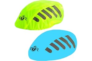 BTR Helmet Covers, Waterproof Bike Helmet Cover. (Pack of 2)
