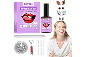 IJHYGD Kit Brillantini Per Denti Brillantini Denti Tooth Gems Kit Tooth Gems Kit Brillantino Al Dente Set Brillantini Denti Per Brillantino Sul Dente Brillantini Con 2 Paia Di Gemme a Farfalla