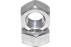 IDT TRADE Dadi esagonali 3,5, 6 pezzi, DIN 934, A2-50, in acciaio inox V2A, dado esagonale