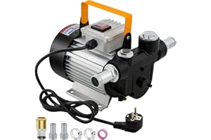 VELPAX Pompe a Gasoil 220 V, Pompe Gasoil Electrique 550 W Automatique carburant 20-60L/min