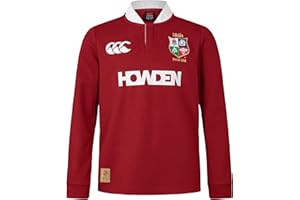 Canterbury Unisex Kids 2025 Junior Long Sleeve Classic Rugby Jersey Shirt