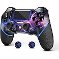 AceGamer Bezprzewodowy kontroler do PS4, Tefelan Game Controller kompatybilny z PS4/Pro/Slim/PC Gamepad z przyciskiem Turbo/P