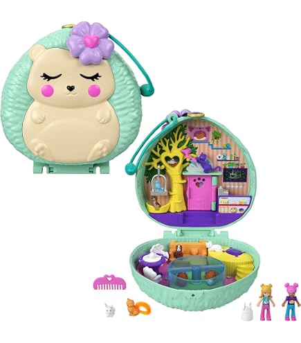 Polly Pocket Mode-Set – Kleine Puppe Mit 4 Outfits & 4 Accessoires, Für Mädchen Ab 4 Jahren, Zum Sammeln & Spielen