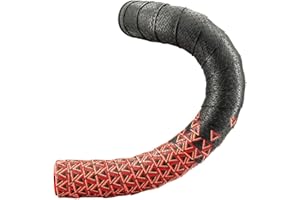 DEDAELEMENTI JUEGO CINTA MANILLAR DEDA DOBLE CAPA 2.5 NEGR/ROJO