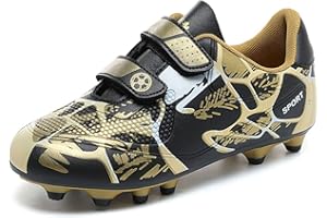 Sainilei Scarpe da Calcio Ragazzi FG/AG Professionale All'aperto Calcio da Scarpe Ragazzo TF Allenamento Bambini Teenage Spike