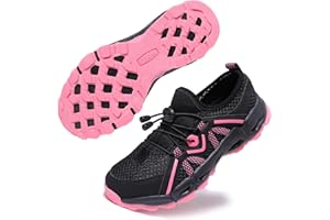 RANBERONE Damskie oddychające antypoślizgowe buty turystyczne, lekkie, wygodne, siatkowe, buty sportowe, outdoorowe, do trekkingu, kempingu