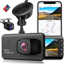 Dash Cam GAOEEIN 3 Vie FHD 1080P - Telecamera Auto Con G-Sensor, Rilevamento Movimento, Monitoraggio Parcheggio