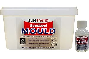 N-VIROL Anti Mould & Anti Condensation Glass Bubble Thermal Paint 10LTRS SURETHERM with Free Paint ADDITIVE