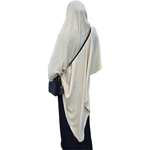 Gebedsset, tweedelig (Khimar rok), één maat, pull-on hoofddoek, rekbaar lycra, ideaal voor elke dag/thuis/werk/reizen/Hajj/Umrah/Moskee/Madrassa/ Ramadan/Eid/Gift, Blauw, 12-14