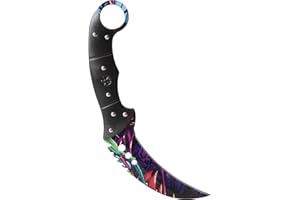 ARI KNIVES ARIKnives CS GO Karambit Talon Elite - Hyperbeast - CSGO Knife Skin Counter Strike Global Offensive Jagdmesser - Bundle