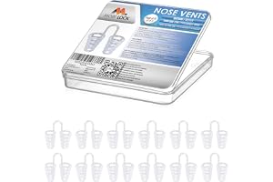 12 St Nasal Dilator Näsventiler - Hård Kon Medium - Antisnarkning