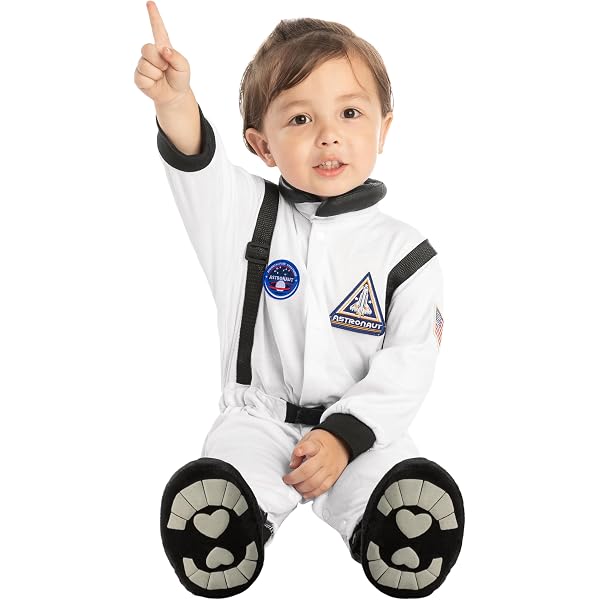 Costume D’astronaute Enfant FIESTAS GUIRCA – Combinaison Spatiale 18-24 Mois, Halloween Ou Carnaval