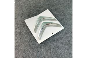 DFVOOP EmblèMe Logo Voiture, pour Citroen C3-XR C4 C3 C5 C1 C2 Berlingo Celysee Lettres Insigne Autocollant Porte,Côté Autocollant Emblème de Lettres Voiture Accessoires,A