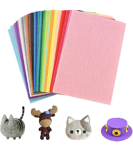 Tela Fieltro Para Manualidades Varios Colores | Mercado Libre