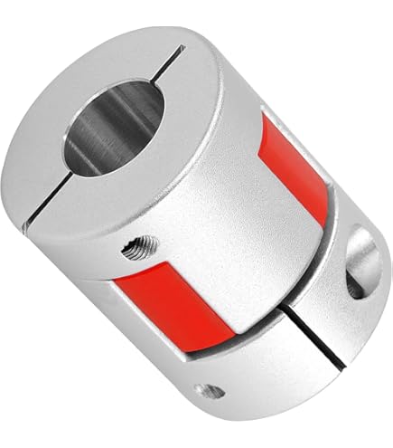 QUARKZMAN Flexible Wellenkupplung 13mm - Alu-Kupplung Für 3D-Drucker & CNC Maschinen