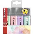 Pack De 3 Surligneurs STABILO BOSS ORIGINAL - Teinte Pastel Poudre De Gris - Pointe Biseau 2-5 Mm - Rechargeables