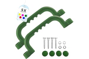 GO!elements Asas Seguridad Juegos | Asas para Torre de Juegos y Estructura de Escalada | Mangos de sujeción para Torre de Juego | por Pares (2 Piezas)