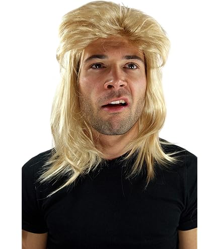 WIG ME UP Karnevalsperücke Kurz Schwarz – Glatt, Gescheitelt Für Fasching & Halloween