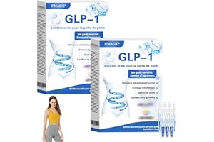 SUNCY IFMAGIC GLP-1 Pro Solution orale pour la perte de poids, avancé GLP-1 Solution orale pour, IFMAGIC GLP1 Goutte, naturel Sérum complexe peptidique pour hommes et femmes (2 Pièces)