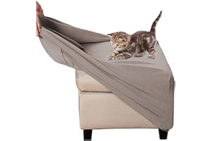 ZEAINK Ottomane Schonbezug Hockerbezug 40x40/50x50/60x60 Hocker Husse für Fußhocker Quadratisch, Stretch Bezug Ottomane Abdeckung Überzug Hocker Protector Waschbar Hockerabdeckung ( Color : #12 , Size : 45x4