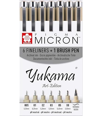 Set 8 Pennarelli Sakura Pigma Micron PN - Multicolore Per Scrivere, Disegnare E Illustrare, Precisione Giapponese - Foto 6
