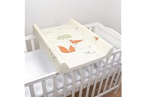 BABY COMFORT Matelas à Langer à Base Rigide pour Bébé 80x50 cm - Renard