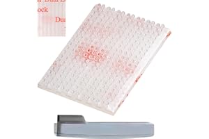 Your Day Mate Supporto in nastro a strappo, 1 coppia, trasparente-bianco, compatibile con Telepass Box 2019, 25,5 x 22 mm, pad biadesivo con chiusura, supporto per contapassi auto