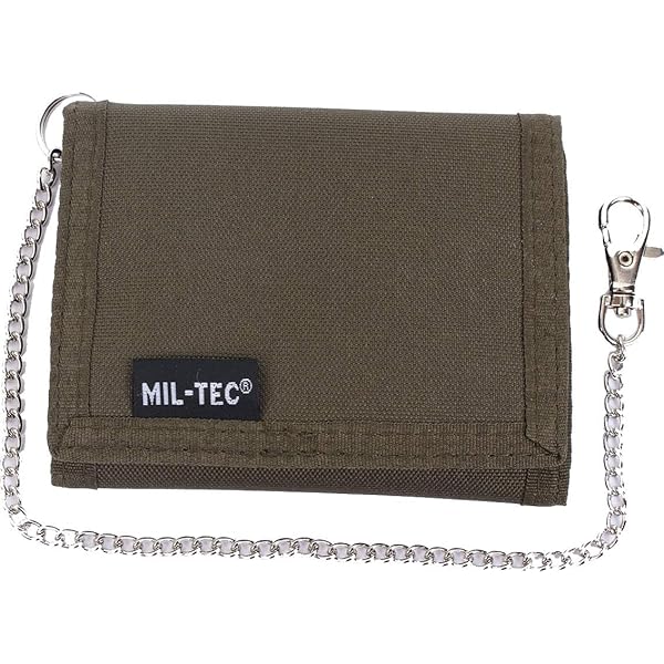 Photect RFID Geldbeutel Slim - Dünne Geldbörse Mit Kette Für Kinder & Jugendliche