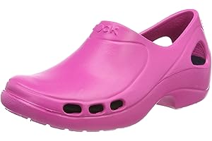 WOCK EVERLITE Open, Zapato Lavable e Muy Ligero, Zueco Sanitario de Trabajo antiestático, Calzado Mujer e Hombre con protección contra liquidos