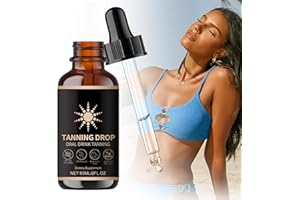 JIAONAYIYI Tanning Drops To Drink, 60ML Oral Tanning Drops for Face and Body, Tans Without Sun, Enhancing Natural Skin Tone for All Skin Types