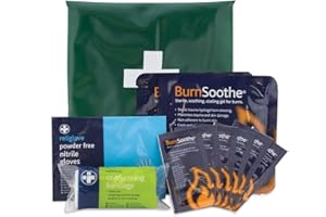 RELIANCE MEDICAL Reliance Mediacal REL141 Mini Burns First Aid Kit, Mini, Vinyl Pouch