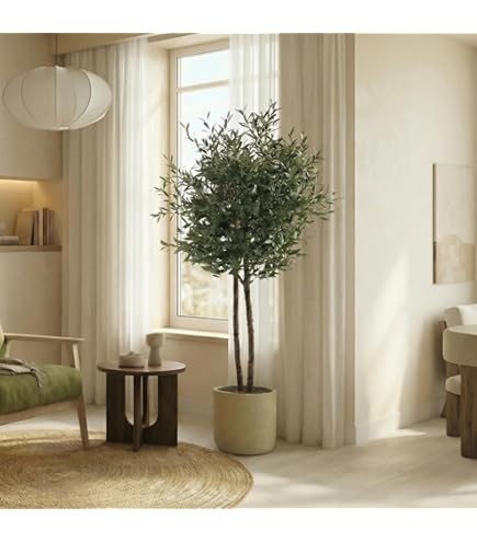 Ramo Di Quercia Artificiale Ignifugo B1 | 70 Cm Con 42 Foglie In Fibra Tessile | Decorazione Floreale Senza Ghiande - 2