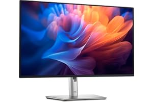 Dell P2725H 27" Full HD (1920x1080) Monitor, 100Hz, IPS, 5ms, 99% sRGB, USB-C, DisplayPort, HDMI, VGA, 4x USB, 3 Anni di Garanzia, Nero