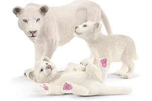 Schleich 42505 Lionne avec bébés (Wild Life)